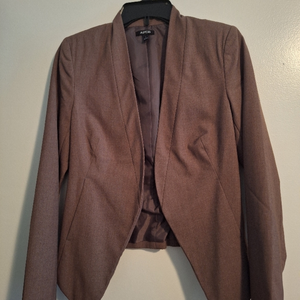 Apt. 9 Women's Brown Blazer Jacket